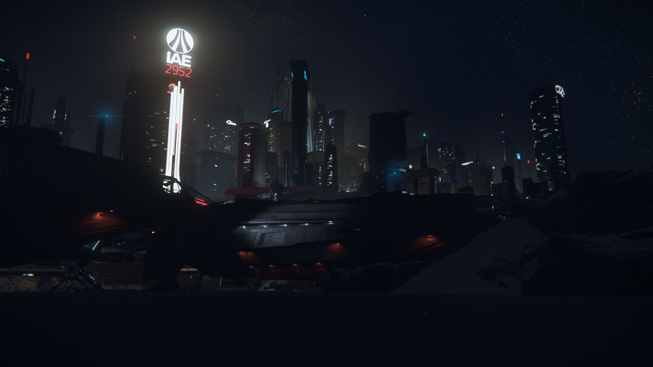 Microtech at night